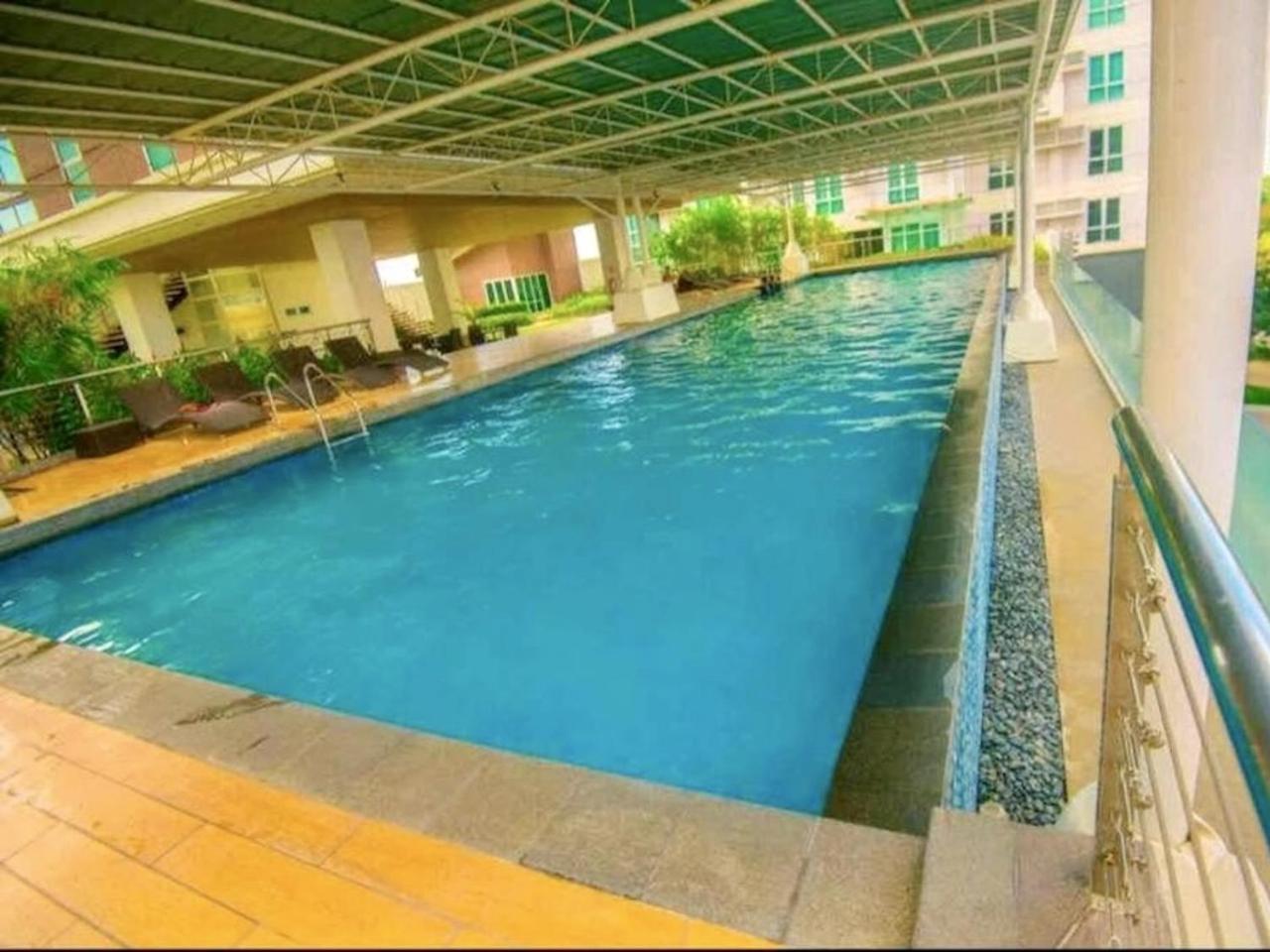 Abreeza Studio Suite 2321 - Pool, Wifi, City View, Washer, Ac, Netflix, Mall Davao City Esterno foto